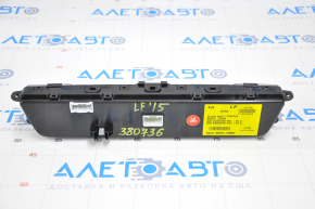 Hyundai Sonata 15-17 clock panel with radio control, crack in the overlay