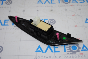 Rear left window lift control Lexus RX350 RX450h 10-15 black, with wood trim black