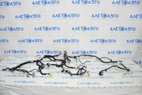 Tesla Model 3 Front Panel Wiring 18 - Airbag Chips Melted