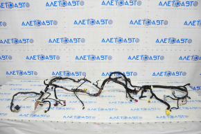 Tesla Model 3 Front Panel Wiring 18 - Airbag Chips Melted