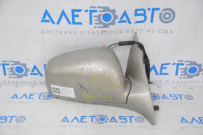 Side mirror right Lincoln Town Car 98-11 6+4 pins, gray, missing mirror element, scratches