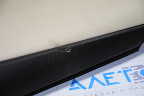 Door trim card rear left Lexus RX350 RX450h 10-12 beige with beige insert leather, armrest leather, tears