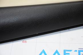 Door trim card rear left Lexus RX350 RX450h 10-12 beige with beige insert leather, armrest leather, tears