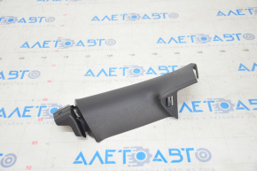 Rear pillar trim left middle Tesla Model 3 18- black