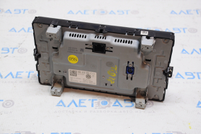 Radio tape recorder VW Tiguan 18-24 8 buttons without navigation, poke on the screen