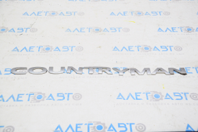 Emblem inscription Countryman trunk door Mini Cooper Countryman R60 10-16