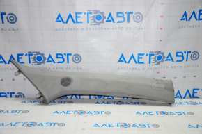 Front pillar trim upper right Acura MDX 14-16 gray, under tweeter, for dry cleaning