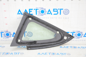 Window blind glass rear right Tesla Model 3 18-20 chrome frame