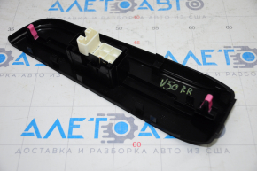 Rear right window lift control Toyota Camry v50 12-14 usa black, manual, with black overlay