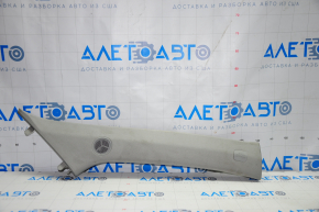 Front pillar trim upper right Acura MDX 14-16 gray, under tweeter, for dry cleaning, scratch