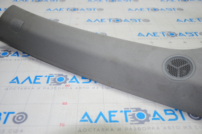 Front pillar trim upper right Acura MDX 14-16 gray, under tweeter, for dry cleaning, scratch
