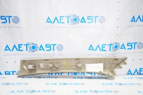 Front pillar trim upper right Honda Accord 13-17 beige, rubbed