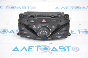 Climate control Hyundai Azera 12-17 auto, dual zone, peeling chrome