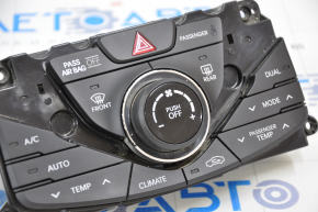 Climate control Hyundai Azera 12-17 auto, dual zone, peeling chrome