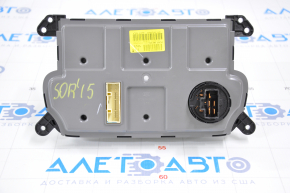 Climate control Kia Sorento 10-15 manual chrome chipped
