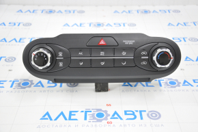 Climate control control Kia Sorento 16-18 manual peeled chrome
