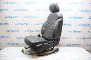 Driver's seat Chevrolet Volt 16 - without airbag, manual, dark gray leather, broken handle