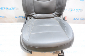 Chevrolet Volt 16 passenger seat - without airbag, dark gray leather