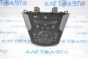 Climate control Hyundai Santa FE Sport 13-16 prerest manual peeled chrome, scratches