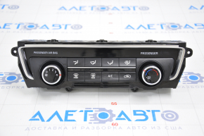 Climate control control Kia Optima 16-18 manual peeled chrome