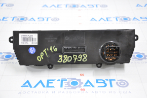 Climate control control Kia Optima 16-18 manual peeled chrome