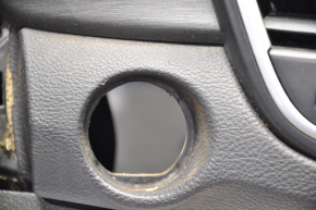 Torpedo front panel without AIRBAG Chrysler 200 15-17 black, dented, scratch