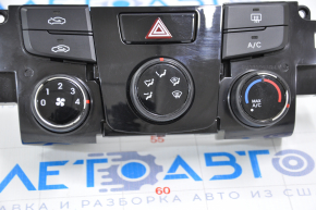Climate control Hyundai Sonata 11-14 manual type 2 useful chrome