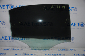 Glass door rear right VW Jetta 11-18 USA scratches