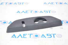 Toyota Highlander 14-19 black trunk wiper trapezoid trim, for opening glass