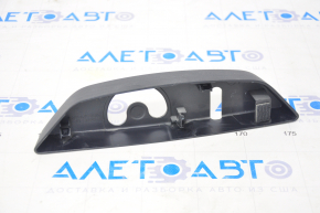 Toyota Highlander 14-19 black trunk wiper trapezoid trim, for opening glass