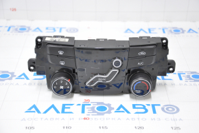 Climate control Hyundai Sonata 11-14 manual type 1 useful chrome