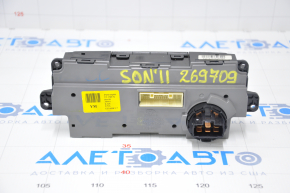 Climate control Hyundai Sonata 11-14 manual type 1 useful chrome