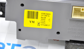 Climate control Hyundai Sonata 11-14 manual type 1 useful chrome