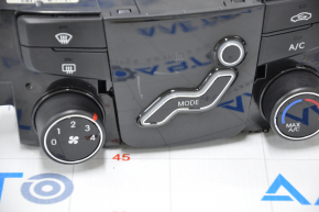 Climate control Hyundai Sonata 11-14 manual type 1 useful chrome