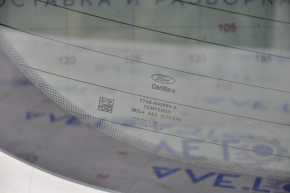 Rear glass of the trunk door Ford Edge 15-18 with side trims, tinted