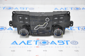 Climate control Hyundai Sonata 11-14 auto, dual zone type 2, chrome is worn out, regulators are worn out