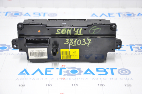 Climate control Hyundai Sonata 11-14 auto, dual zone type 2, chrome is worn out, regulators are worn out