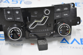 Climate control Hyundai Sonata 11-14 auto, dual zone type 2, chrome is worn out, regulators are worn out