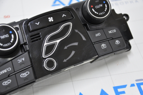 Climate control Hyundai Sonata 11-15 auto, dual zone type 3, chrome is worn out, regulators are worn out
