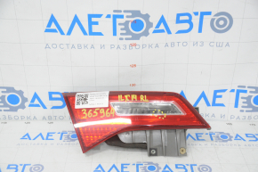 Inner taillight trunk lid left Acura ILX 13-15 prerest, crack on glass