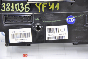Climate control Hyundai Sonata 11-13 auto, dual zone type 1, useful chrome