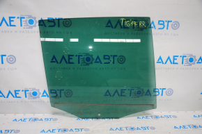 Glass of the rear right door VW Tiguan 09-18 factory tinted, scratches