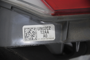 Lamp inner trunk lid right Honda Accord 13-15 scratches, chip