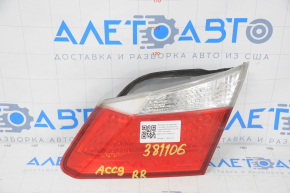 Lamp inside trunk lid right Honda Accord 13-15 broken off fragment of housing