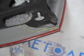 Lamp inside trunk lid right Honda Accord 13-15 broken off fragment of housing