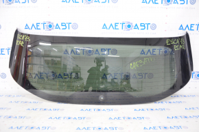 Rear glass of the trunk door Ford Escape MK3 13-19 tinted, with side trims