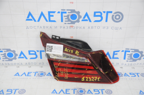 Inner taillight trunk lid left Honda Accord 16-17 rest, for parts