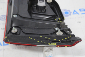 Inner taillight trunk lid left Honda Accord 16-17 rest, for parts