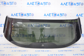 Rear glass of the trunk door Ford Escape MK3 13-19 tinted, with side trims
