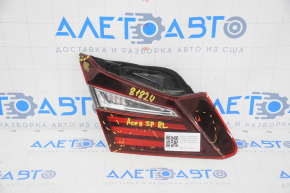 Left inner trunk lid light for a 2016-2017 Honda Accord, scratches, and a chip